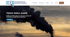 Desktop Screenshot of environmentalintegrity.org